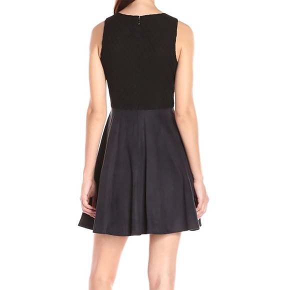 CeCe NEW Black Womens Size 2 Faux-Suede Lace-Back - Picture 2 of 2